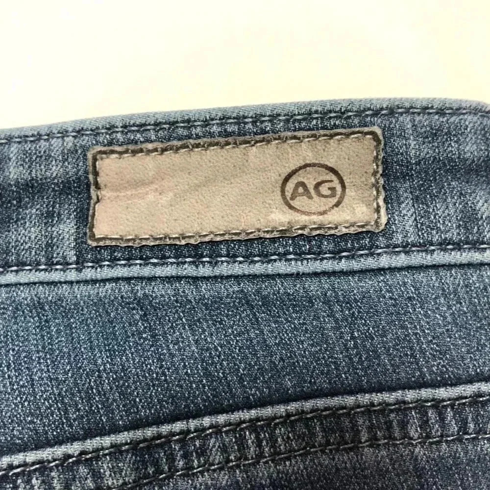 AG Adriano Goldschmied The Prima Mid-Rise Cigarette Blue Jean 27R - Picture 7 of 13